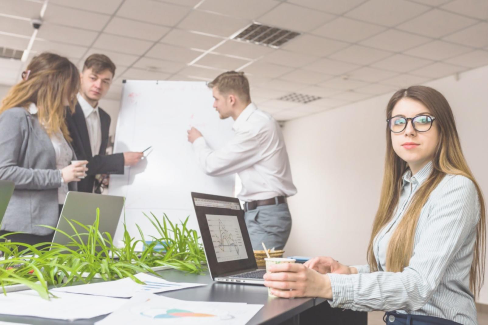 Budget planning workspace with financial documents and calendar